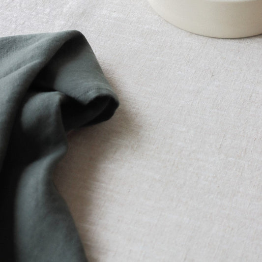 Napkin 100% linen | Olive Green | Japandi Style