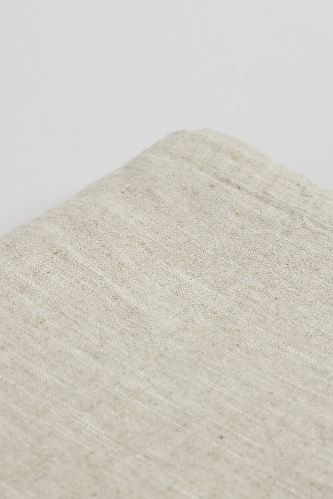 Table runner 100% linen | White Color | Japandi Style